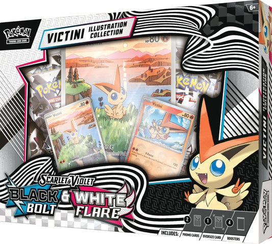 Pokémon TCG: Black Bolt & White Flare – Illustration Collection – Victini
