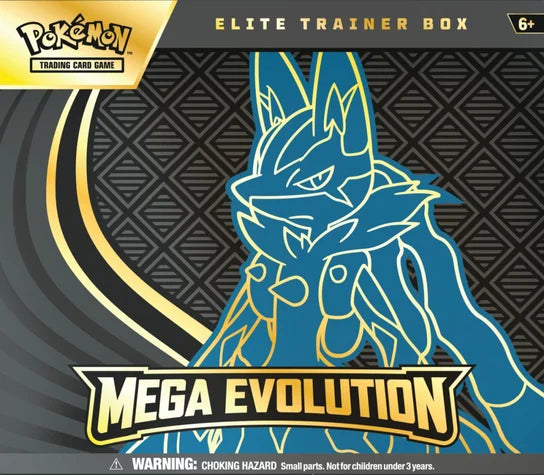 Pokémon TCG: Mega Evolution – Elite Trainer Box – Lucario ( ETB )