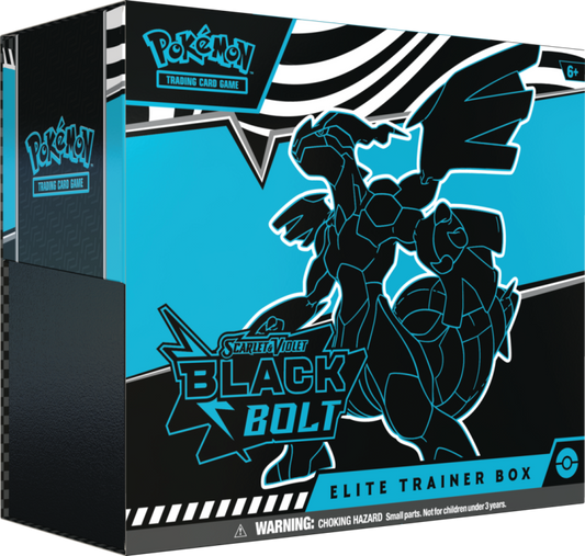 Pokémon TCG: Scarlet & Violet – Black Bolt – Elite Trainer Box – Zekrom