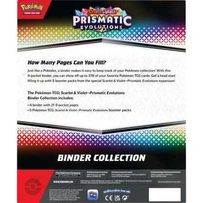 Pokémon TCG: Prismatic Evolutions - Binder Collection