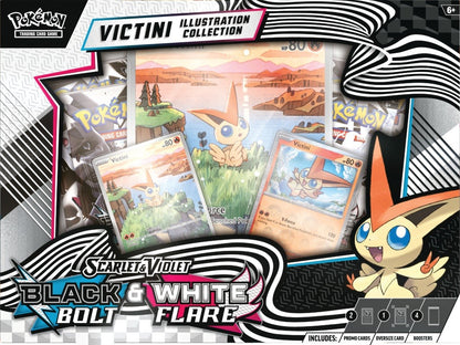 Pokémon TCG: Black Bolt & White Flare – Illustration Collection – Victini