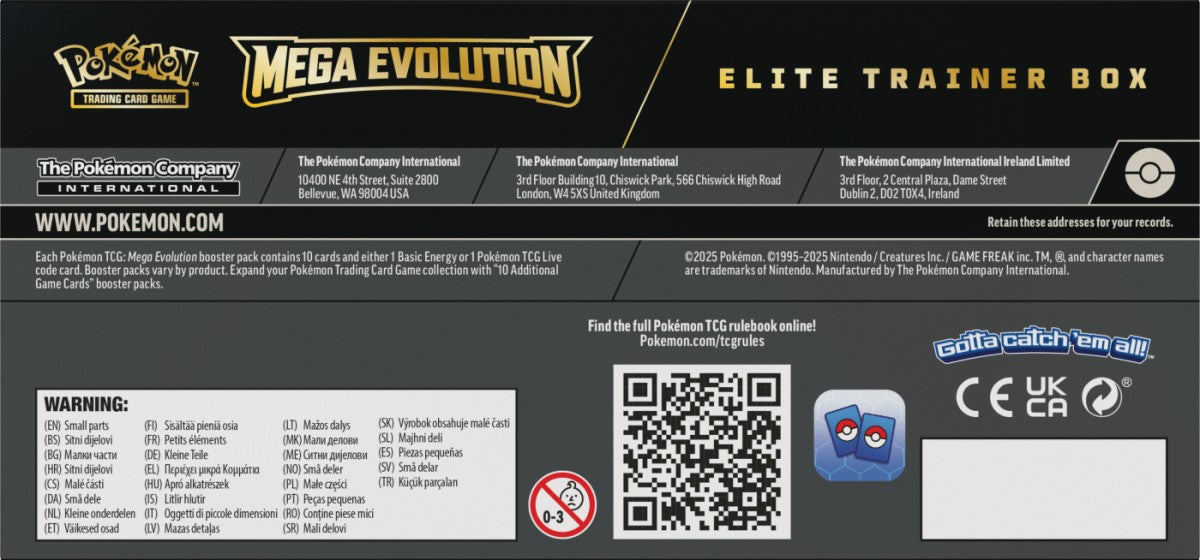 Pokémon TCG: Mega Evolution - Elite Trainer Box - Gardevoir ( ETB )