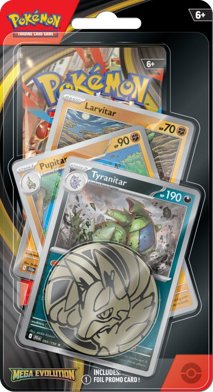 Pokémon TCG: Mega Evolution – Premium Checklane Blister - Tyranitar