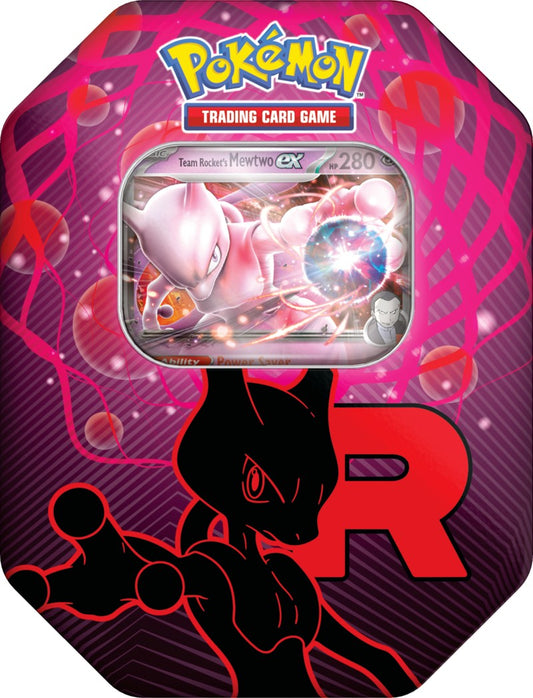 Pokémon TCG: Team Rocket Tin - Mewtwo EX