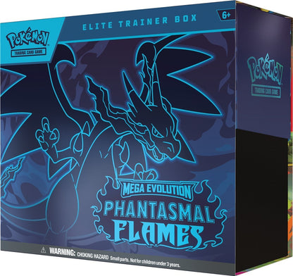 Pokemon TCG Karty Mega Evolution - Phantasmal Flames - Elite Trainer Box (ETB)