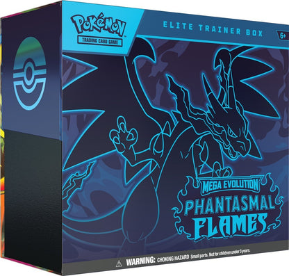 Pokemon TCG Karty Mega Evolution - Phantasmal Flames - Elite Trainer Box (ETB)