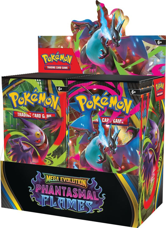 Pokemon TCG Karty Mega Evolution - Phantasmal Flames - Booster Box