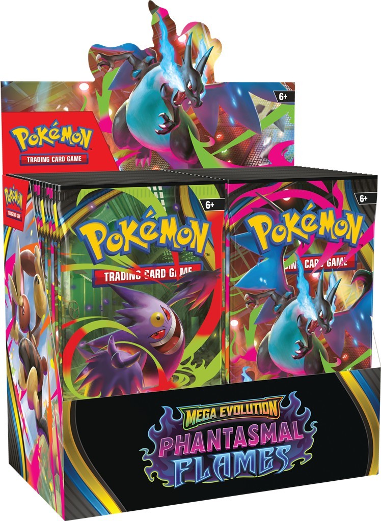 Pokemon TCG Karty Mega Evolution - Phantasmal Flames - Booster Box