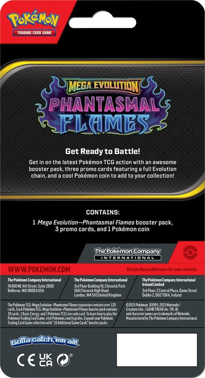Pokémon TCG: Phantasmal Flames – Premium Checklane Blister – Blaziken